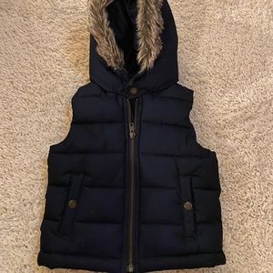 Janie & Jack puffer vest like new 2t